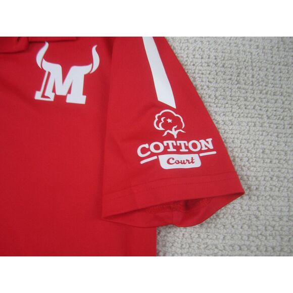 Lubbock Matadors Shirt Mens Medium Red White‎ Soccer Futbol Community Club - Picture 4 of 10